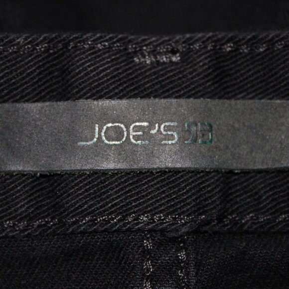 Joes Jeans The Audrey Sz 25 x 25 Black Denim Retro Ankle Pockets Cotton Jeans - Picture 10 of 16